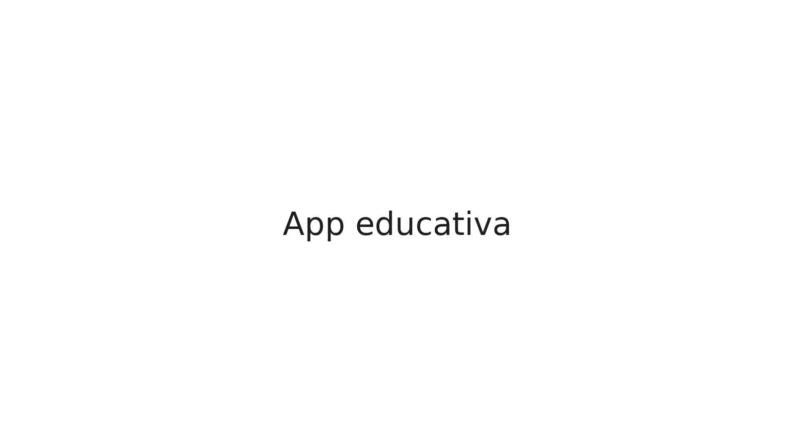 App educativa de electrónica